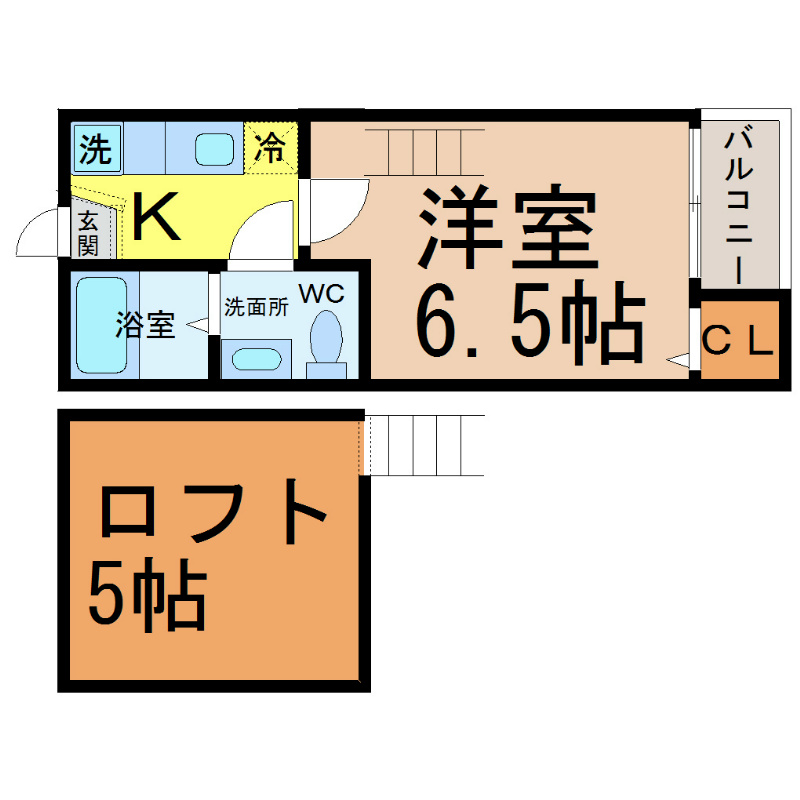 ルーグラン 間取図