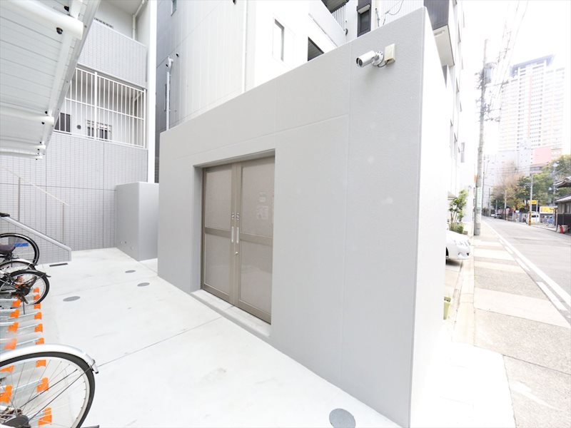 モンテーニュ名駅 敷地内ゴミ捨て置き場
