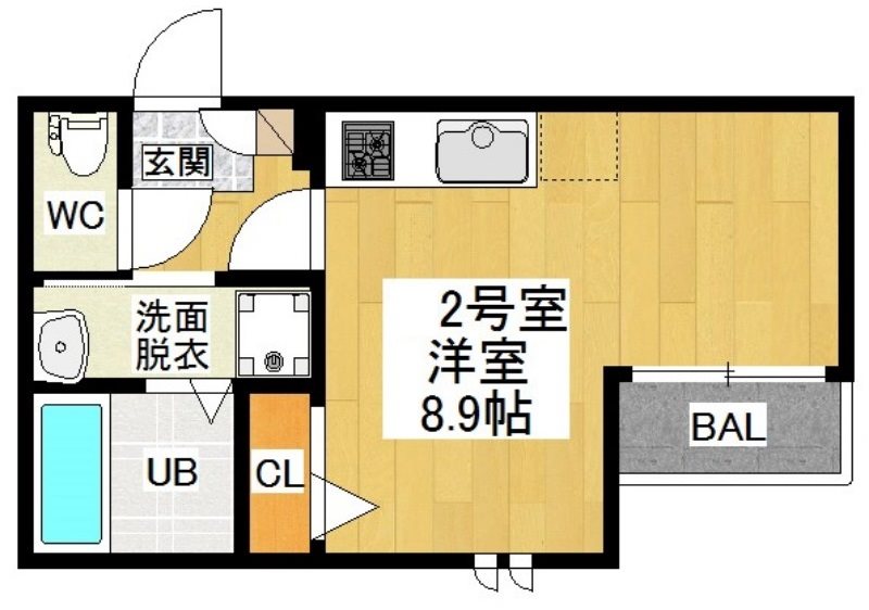 GRANDTIC金山駅東 間取図