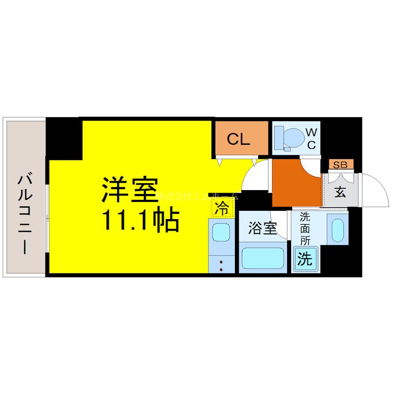SHOKEN Residence名古屋今池 間取図