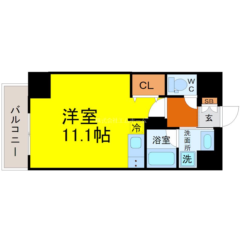 SHOKEN Residence名古屋今池 間取図