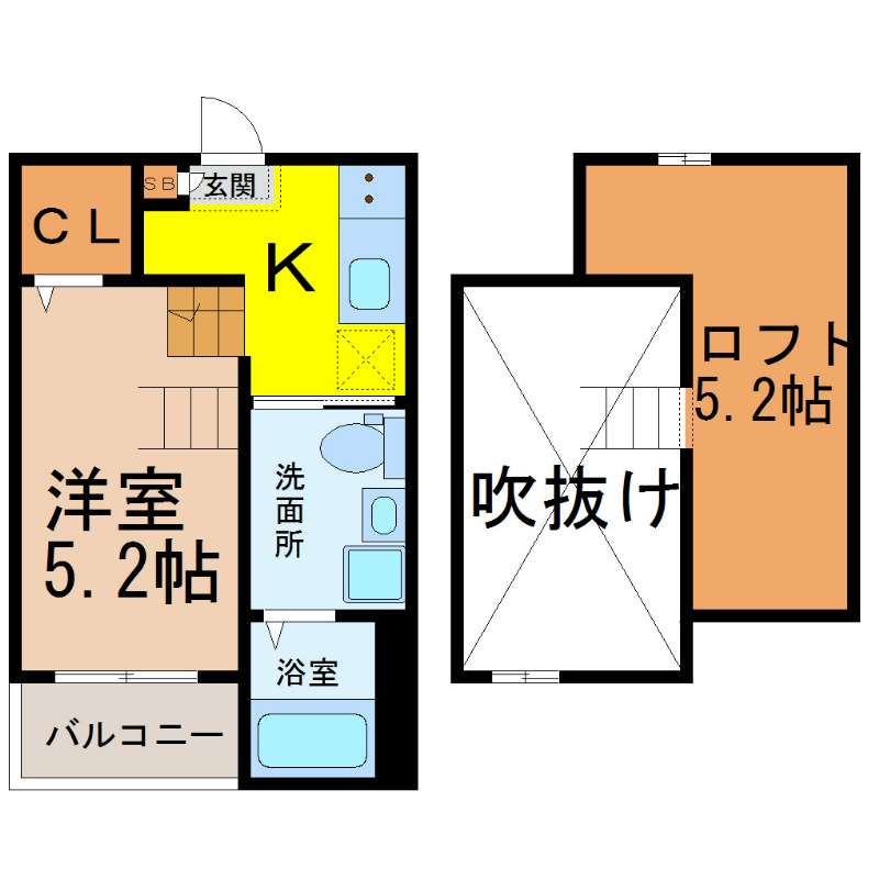 グランフルール 間取図