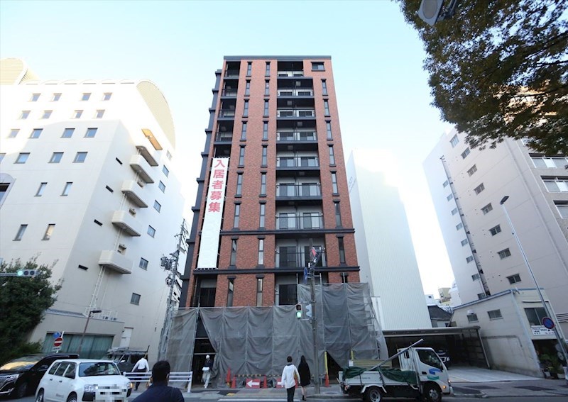 The 9th Residence Sakae Side 外観　オートロック　防犯カメラ　宅配ＢＯＸ