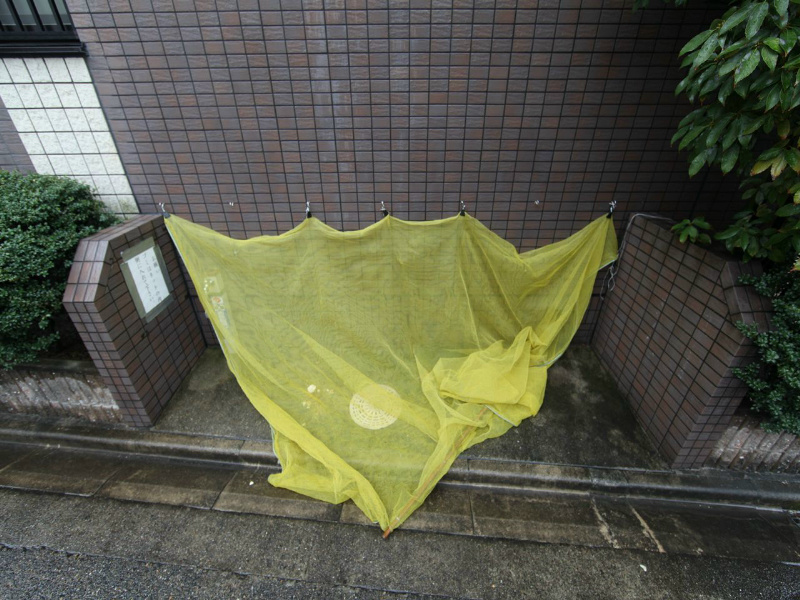 オンディーヌ花の木 敷地内ゴミ捨て場