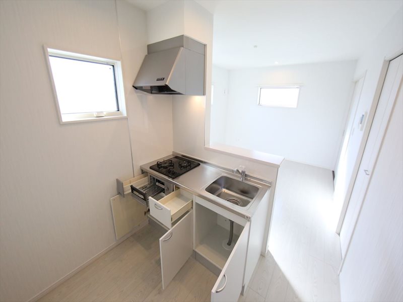NAGOYA THE VILLA システムキッチン（ガス2口コンログリル付）カウンターキッチン