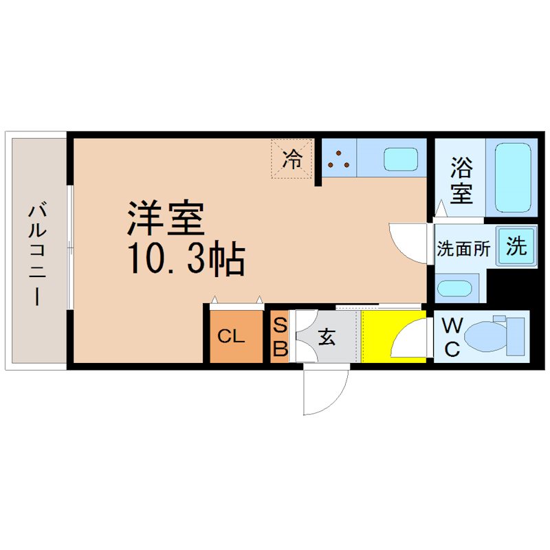 AMNOS今池A棟（アムノスイマイケ） 間取図