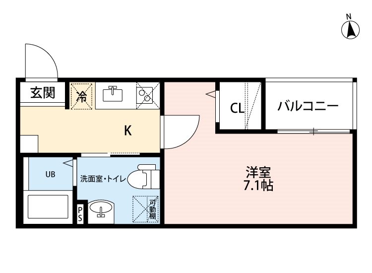 シャンピオナ 間取図