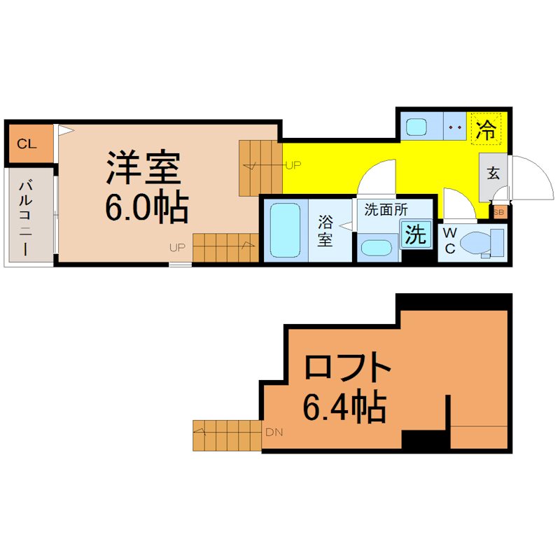ハーモニーテラス一社 間取図