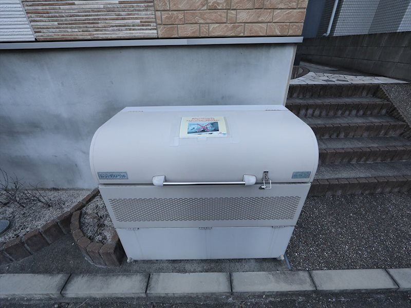 ハーモニーテラス一社 敷地内ゴミ置き場