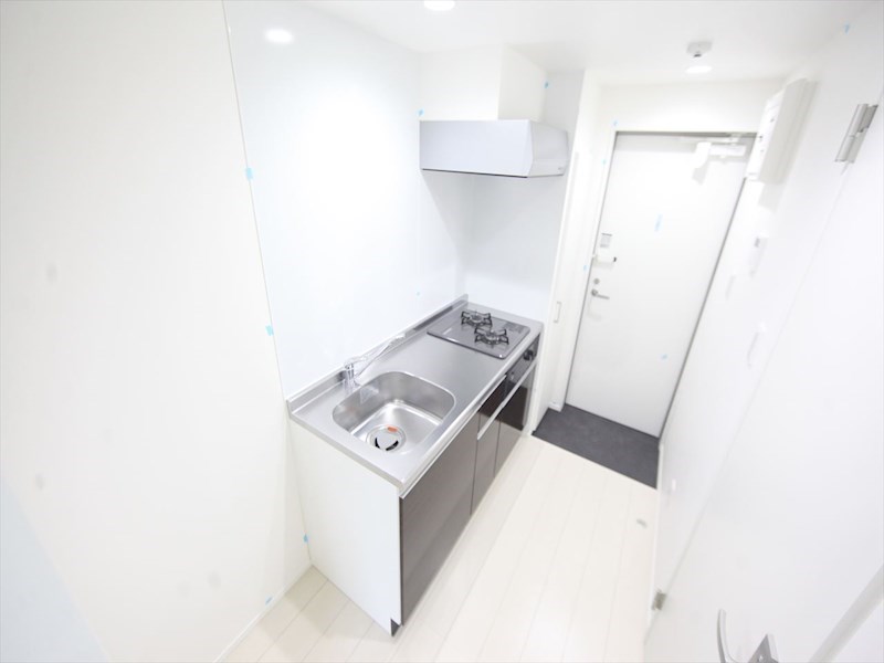 アソシエIII システムキッチン（ガス2口コンロ付）　イメージ写真