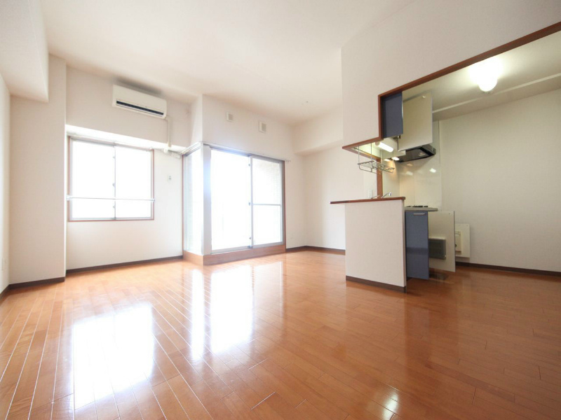 Ｇｒａｍｅｒｃｙ　Ｓｈｉｒａｋａｗａ　Ｋｏｅｎ LDK17.9帖　洋室6.6帖　繋げても仕切っても使えます