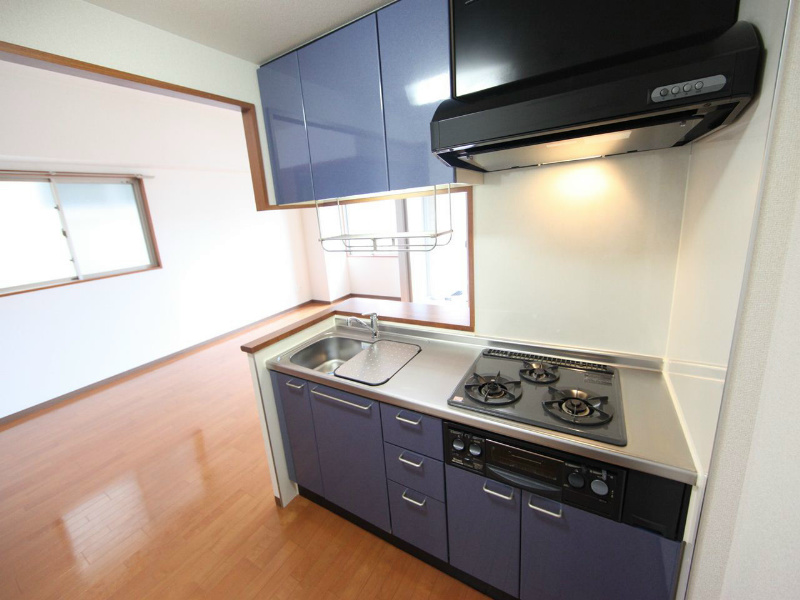 Ｇｒａｍｅｒｃｙ　Ｓｈｉｒａｋａｗａ　Ｋｏｅｎ システムキッチン（ガス3口コンログリル付）カウンターキッチン