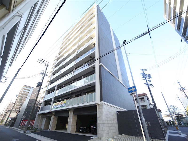 外観　オートロック　宅配ＢＯＸ　防犯カメラ　分譲賃貸