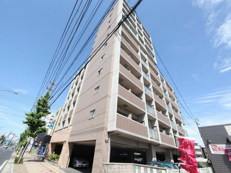 CITY SPIRE 名古屋本陣 外観　オートロック付　宅配ＢＯＸ付　平面駐車場有