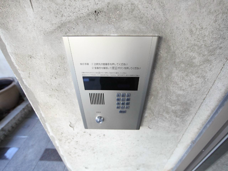 置地マンション オートロック付