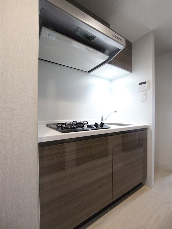 S-RESIDENCE名駅南 システムキッチン（ガス2口コンロ付）　同仕様写真