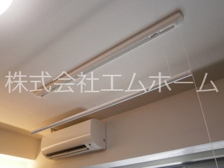 淳彩庵 室内物干し