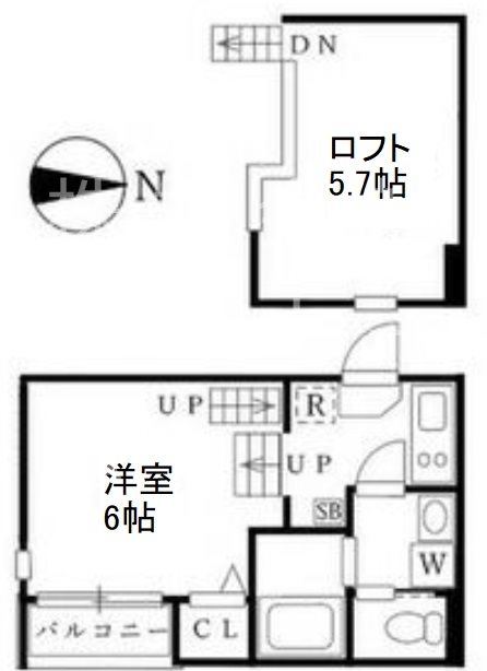 Ｄａｆｆｏｄｉｌ（ダフォディル） 間取図