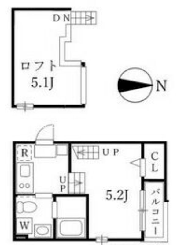 Ｄａｆｆｏｄｉｌ（ダフォディル） 間取図