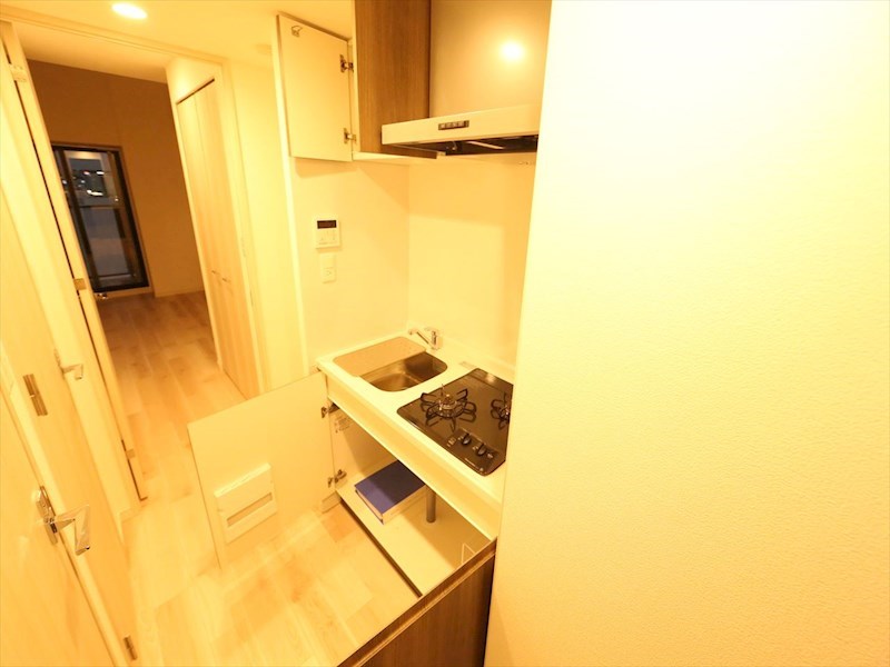 Ｓ－ＲＥＳＩＤＥＮＣＥ金山三丁目 システムキッチン（ガス2口コンロ付）