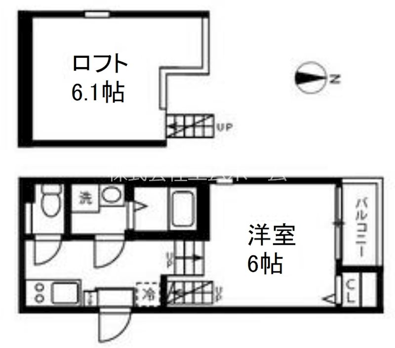ウェストコート草薙 間取図