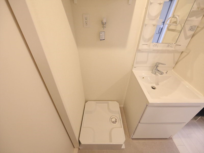 コーポ和 脱衣所　室内洗濯機置き場　同仕様写真