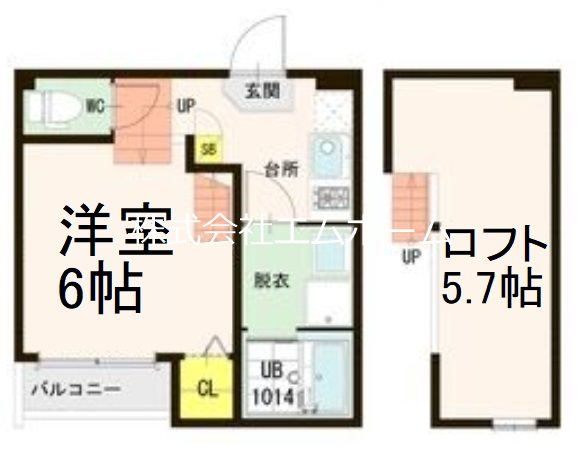 ベルフォーレ 間取図