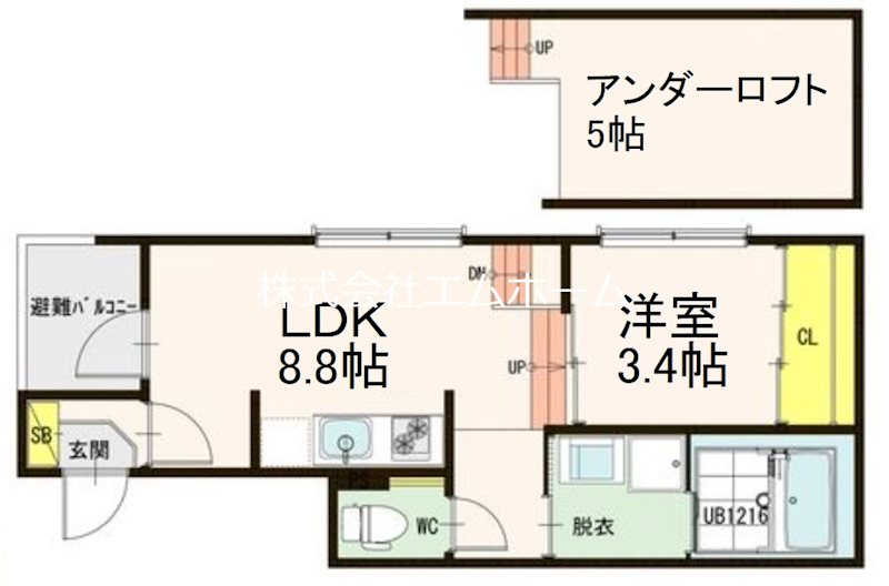 メゾン・ド・サントリナ 間取図