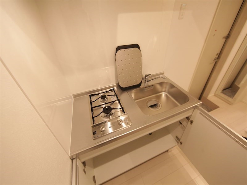 Ｌｏｆｔ14野並 システムキッチン（ガス2口コンロ付）　同型写真