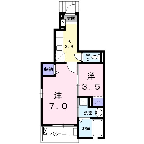 プレミアージュ城西 間取り