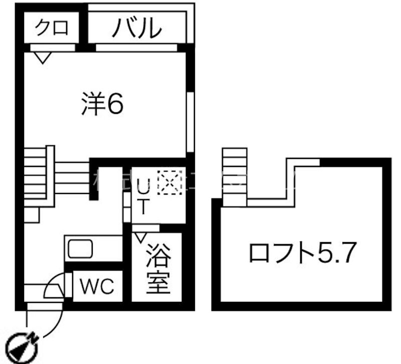 ブランドール 間取図