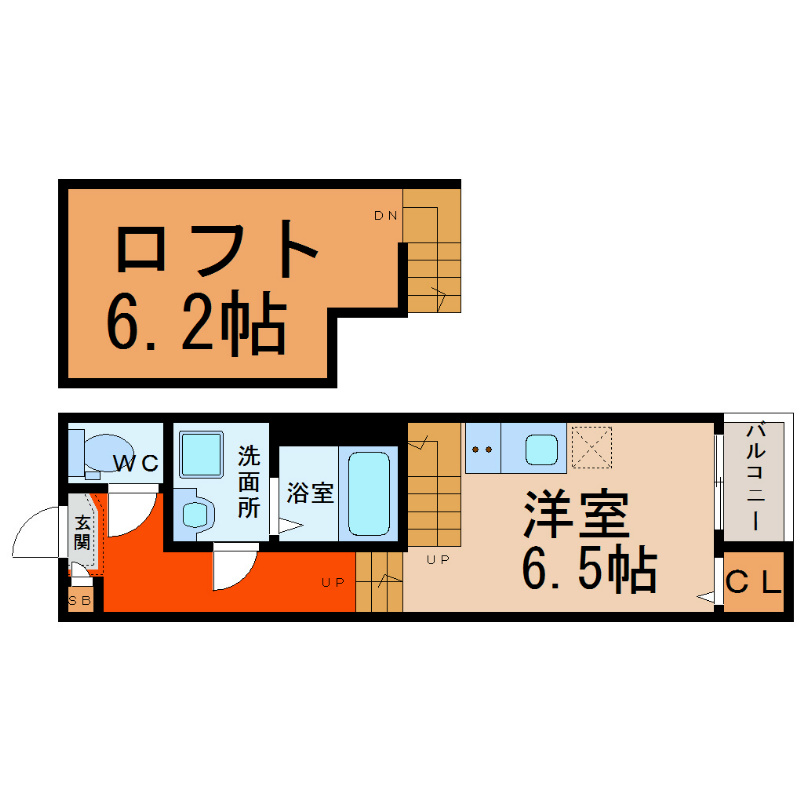グランツ六番町 間取図