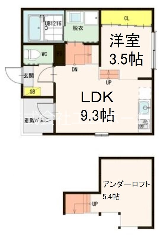 グランディエール 間取図