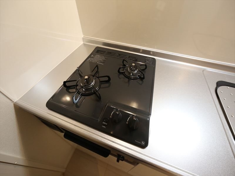 グランディエール システムキッチン（ガス2口コンロ付）同型写真