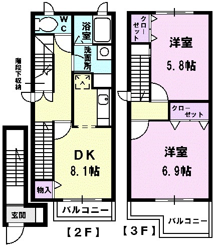 ヴィオラ２１ 間取り