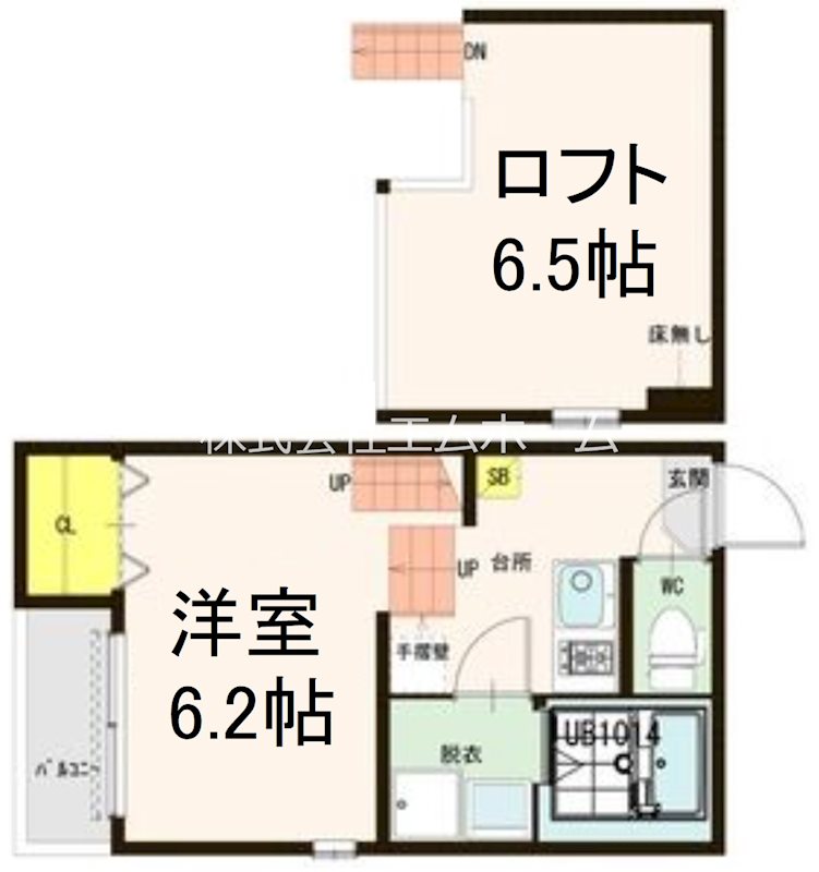 ハーモニーテラス五月南通 間取図