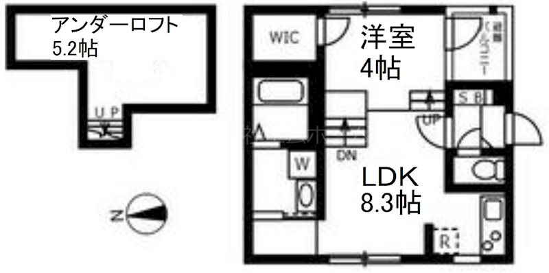 ハーモニーテラス上石川町Ⅲ 間取図