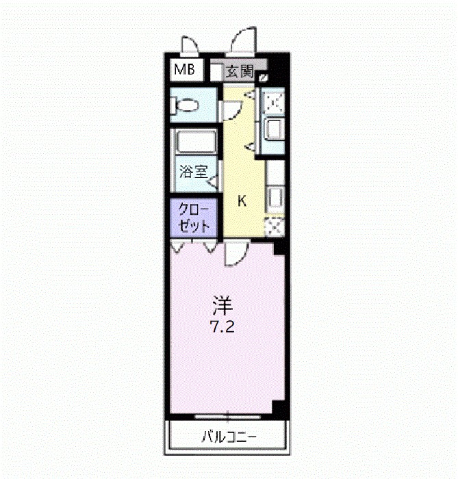 カーサ　ヴェルデ 間取り