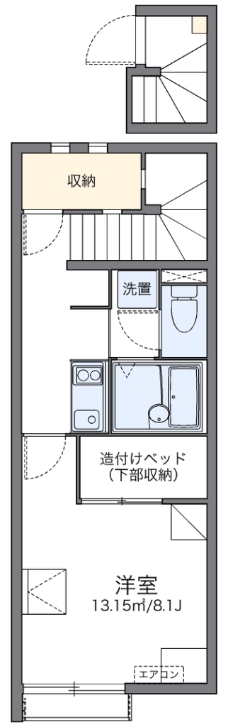 レオネクストみつるぎ 間取り