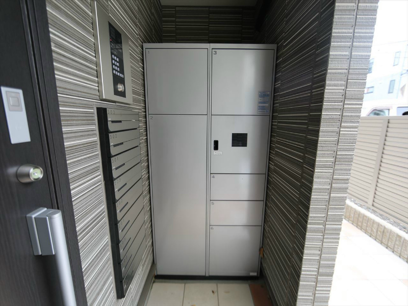 ＯＲＲＩＳささしまライブ（オリスささしまライブ） 宅配ＢＯＸ　不在時に荷物の受け取りができます