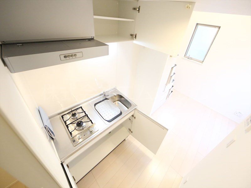 （仮称）ハーモニーテラス上名古屋二丁目 システムキッチン（ガス2口コンロ付）　同仕様写真