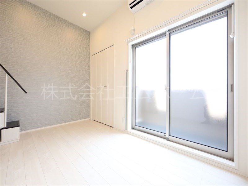 （仮称）ハーモニーテラス中杉町二丁目Ａ 洋室6.4帖　上段ロフト5.8帖（収納でも使えます）同型写真
