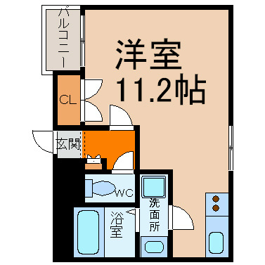 クレサス千種.m 間取図