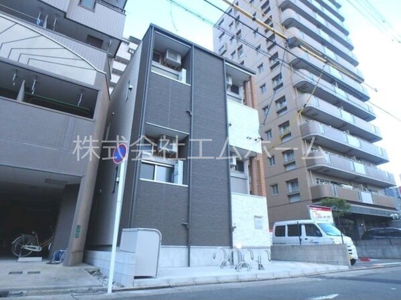 アオトゥーレ尾頭橋 外観　オートロック有　集合ポスト有　ゴミステーション有