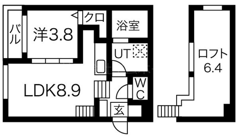 カシオペアコート 間取図