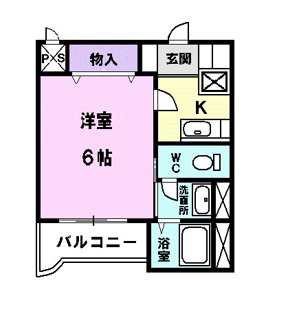ハピネス八筋 間取り