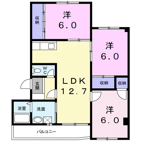エステート堀越 間取り