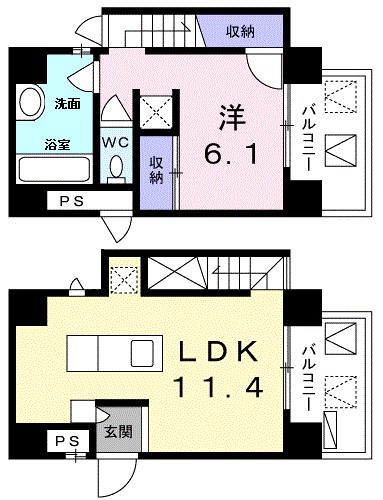 ホワイトブロッサム 間取り