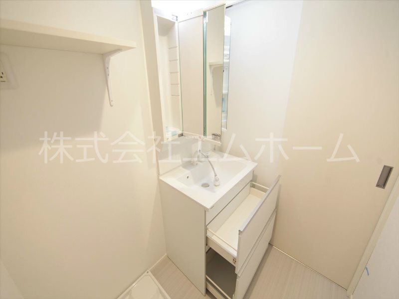 セントラルコート山王 脱衣所　独立洗面台（シャンプードレッサー付）同型写真