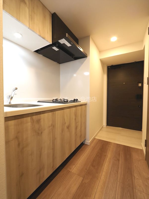 S-RESIDENCE黒川本通一丁目 システムキッチン（ガス2口コンロ付）